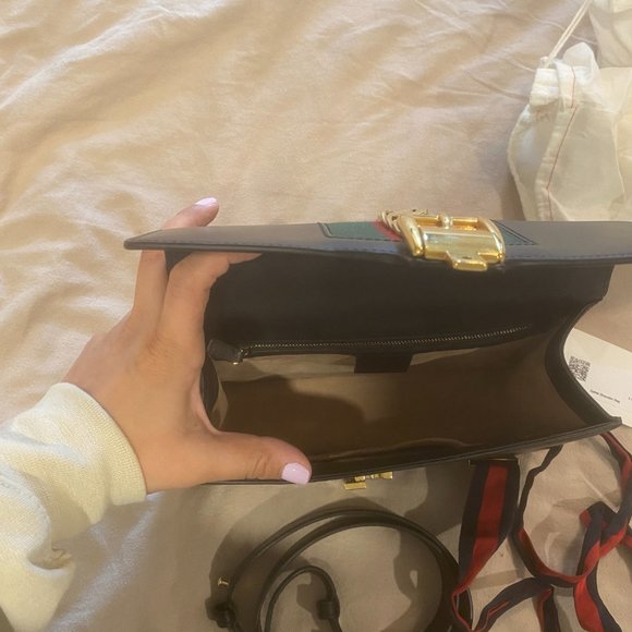 Gucci Sylvie Shoulder bag black - Picture 8 of 9